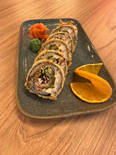 Rolki w tempurze Futomak z węgorzem - 6 szt. 