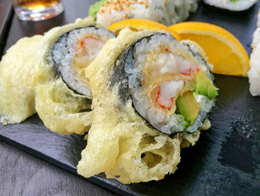 Rolki w tempurze Futomak Ebi - 6 szt. 