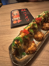 Super Maki 1 California z łososiem w tempurze tuńczyk avocado  - 8 szt. 